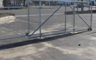 Cantilever Chain Link Gate Huntsville