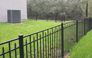 aluminum fencing near Huntsville