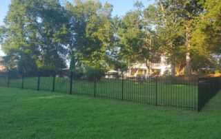 Spear Top Aluminum Fence