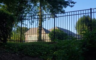 commercial aluminum fence