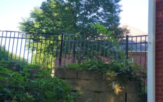 5 inch Flat Top Aluminum Fence