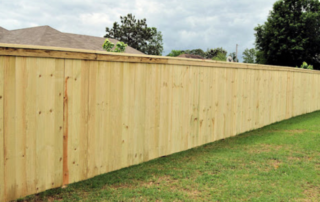 Cap and Trim Fence