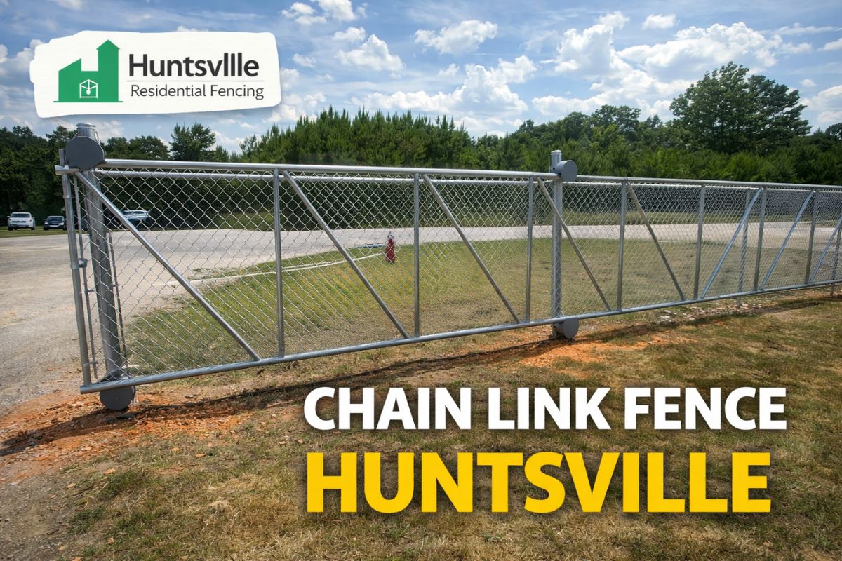 chain link fence huntsville al
